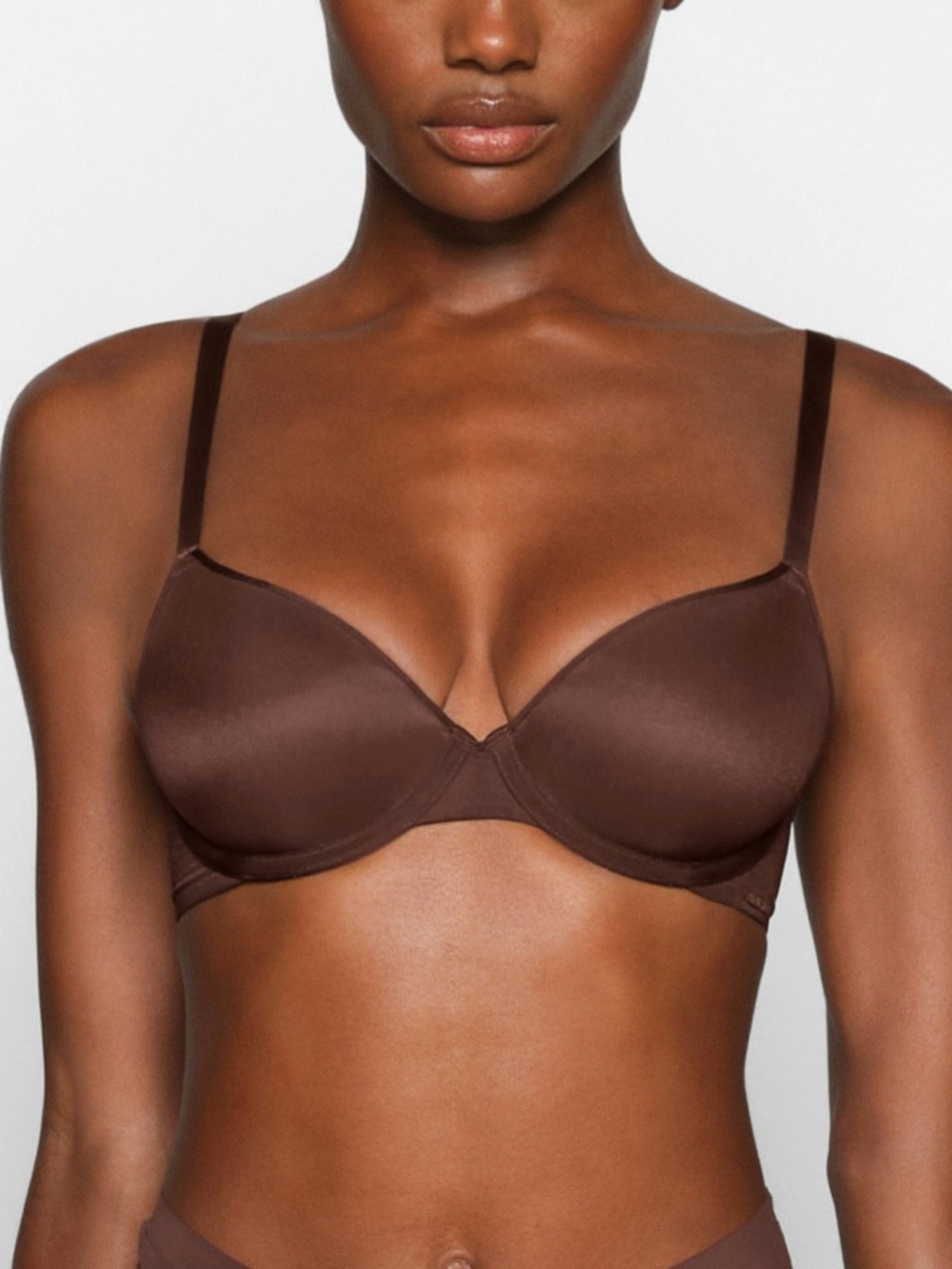 Skims Weightless Every Day Demi Bra in Espresso Brown 36DDD